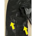 Michael Hoban North Beach Straight Leather Pants Size 30 Black Dark Pant Vintage