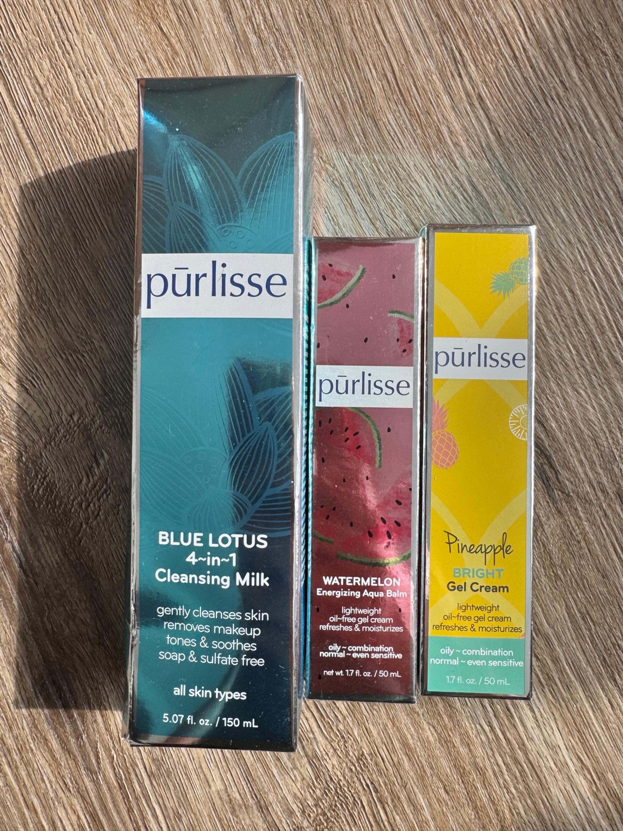 Purlisse Watermelon/Pineapple/Blue Lotus Bundle