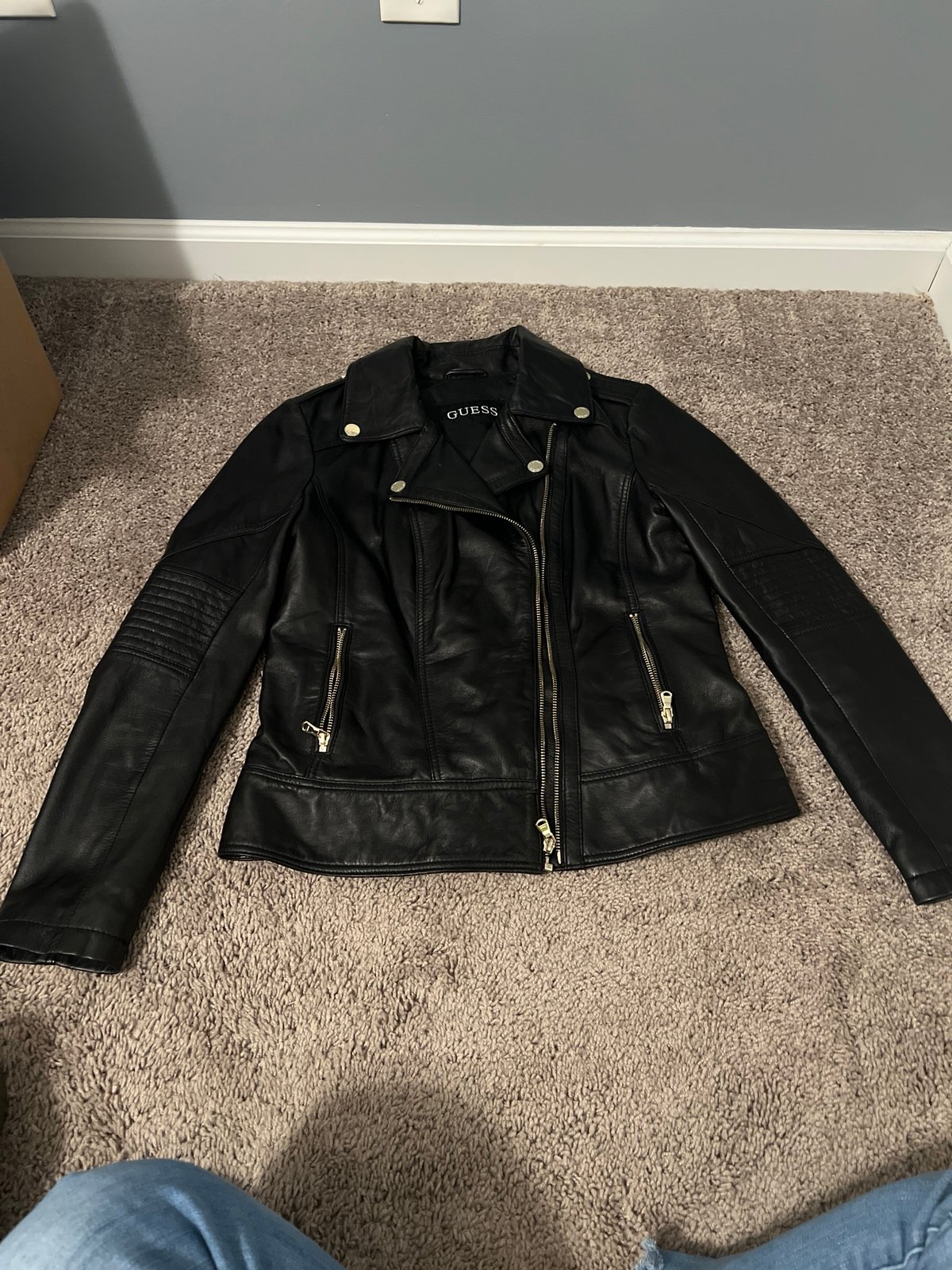 Leather Jacket - Guess