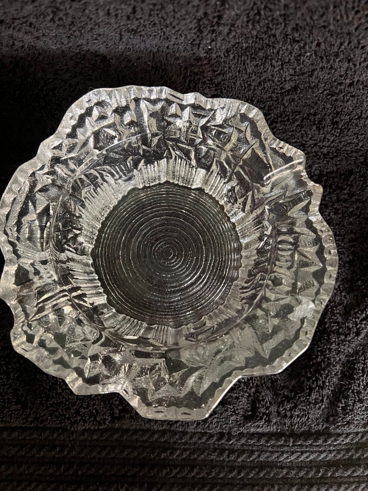 Kagami crystal ashtray