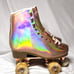 GOUPSKY Womens Roller Skates Retro High Top Quad Skate Shoes Size 9