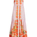 Farm rio pink orange papaya salad Dress cotton