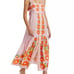 Farm rio pink orange papaya salad Dress cotton