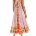 Farm rio pink orange papaya salad Dress cotton