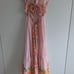 Farm rio pink orange papaya salad Dress cotton
