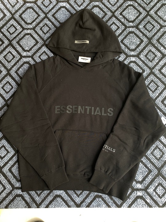 Essentials Fear Of God Hoodie Light Oatmeal Men’s Size L