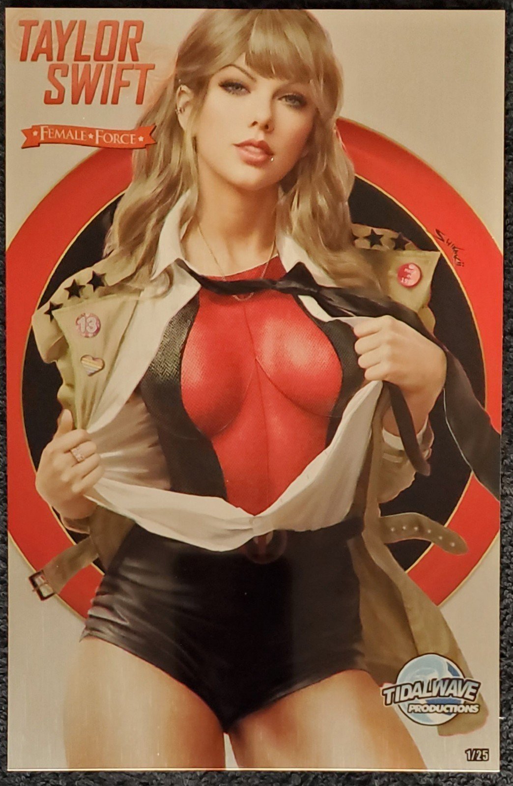 Female Force: Taylor Swift SHIKARII METAL Cover Limited to 25 - #1 of 25