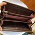 VINTAGE LEATHER COACH CLUTCH WALLET PURSE BAG 8 X 4