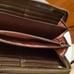 VINTAGE LEATHER COACH CLUTCH WALLET PURSE BAG 8 X 4