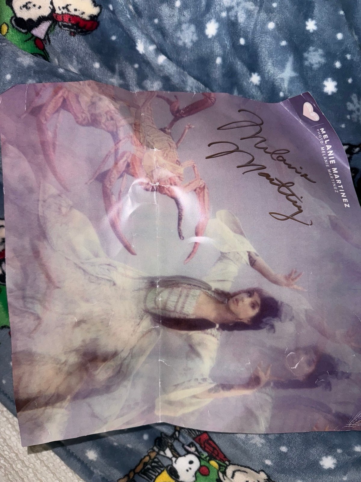 Melanie Martinez AP Alt Press signed poster *condition as is*