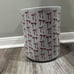 pink bow bathroom trash can