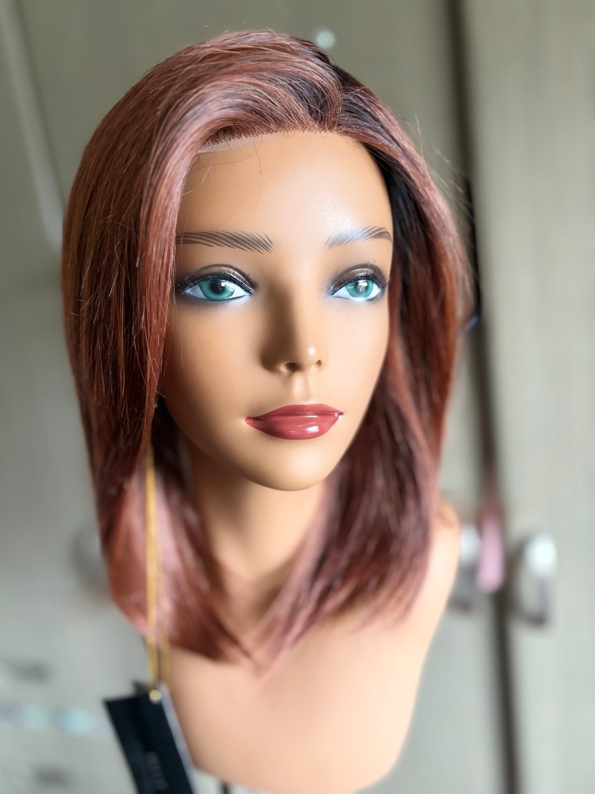 Belle tress “Peppermint” wig in color Cayenne with Ginger root new stunning