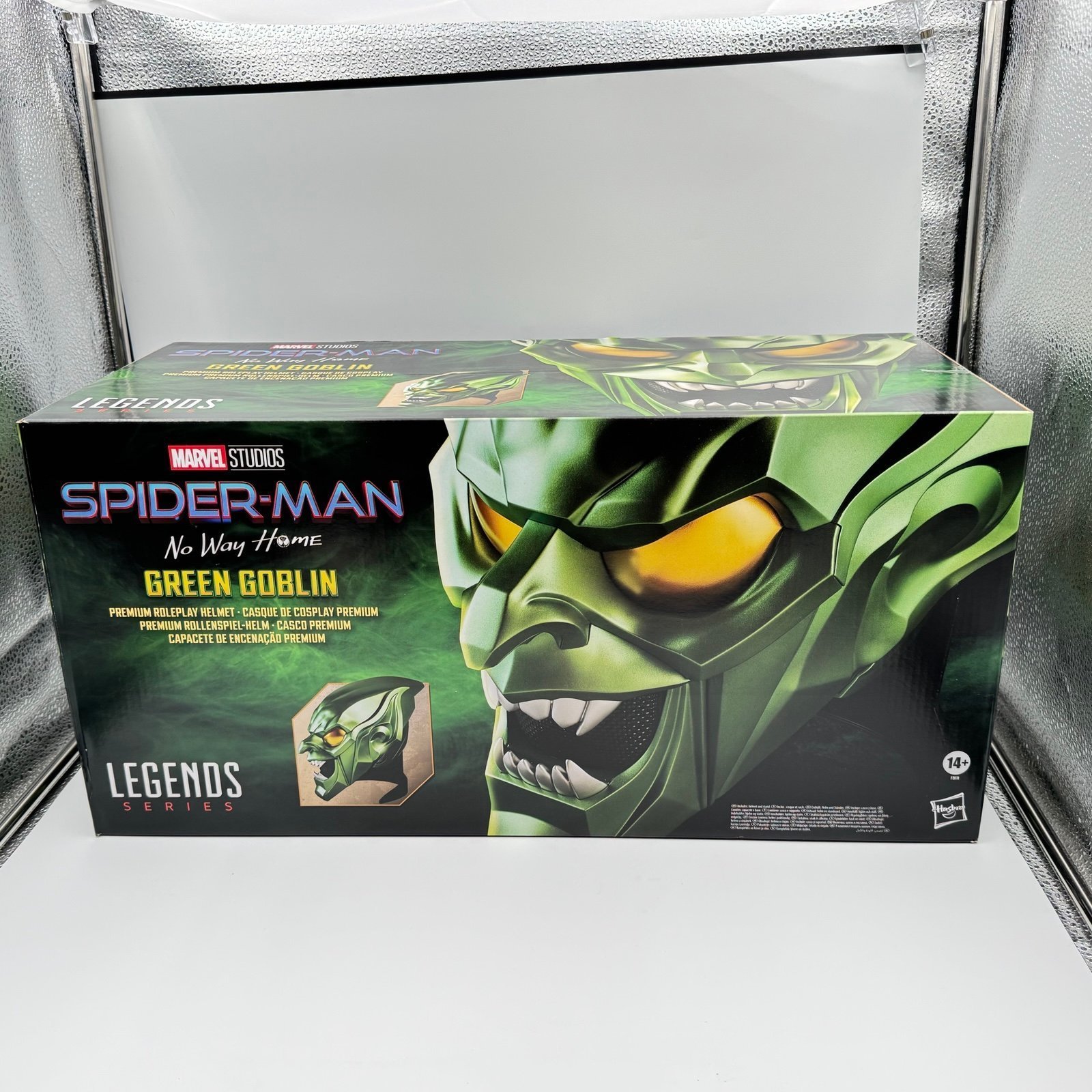 MARVEL Legends Series Green Goblin Mask Premium Helmet Cosplay Spider-Man NWH