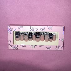 kuromi press on nails