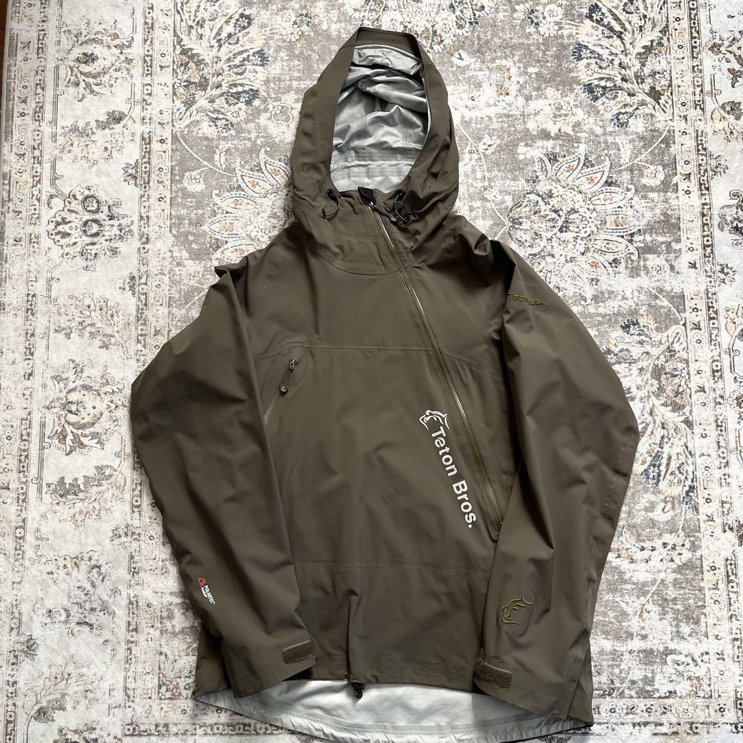【Excellent Condition】Teton Bros. Tsurugi Jacket Khaki L