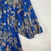Free People Womens S Boho Blue Arzel Kimono A Line Babydoll Dress Maximalism