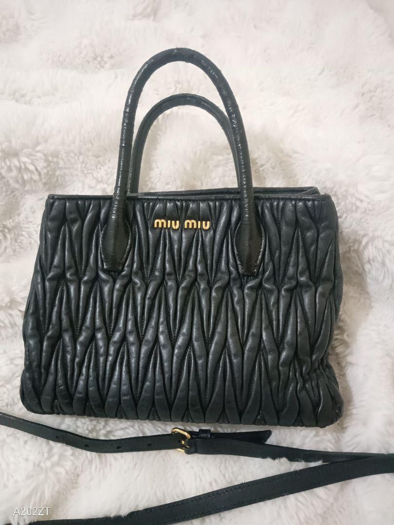 MIU MIU Zip Closure Handbags | Mercari