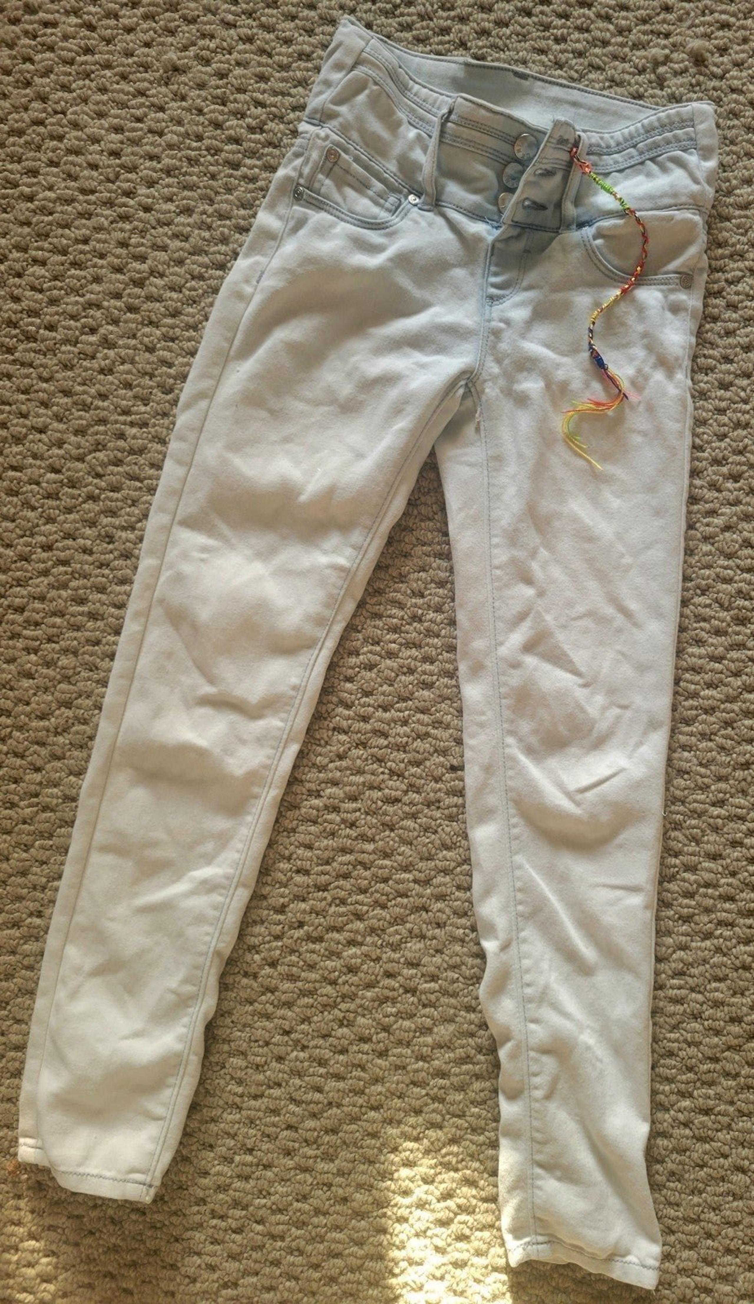 DKNY Skinny Jeans Denim Lightwash Size 10 Girls