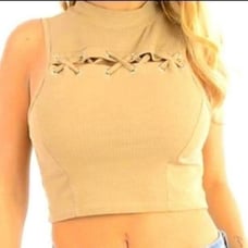 New Sexy Crop Top Sz Large