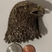 Vintage 1979 Metal Belt Buckle, American Bald Eagle, Leoma Lovegrove, Fun, Nice