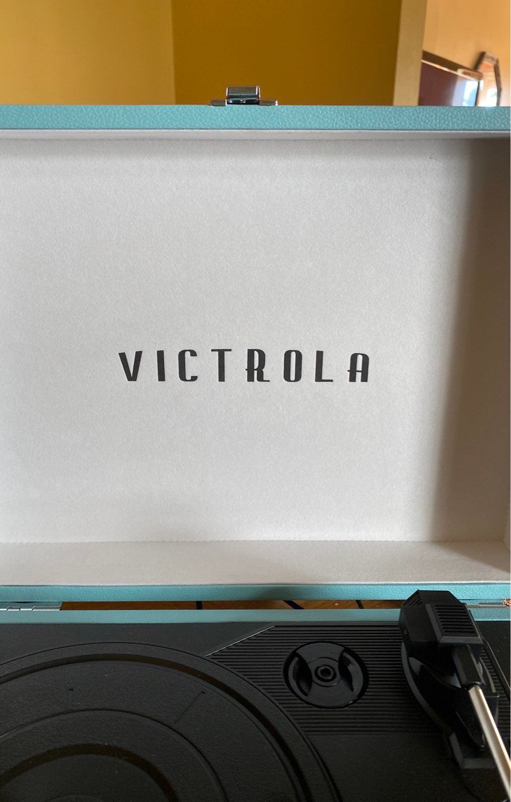 Victrola record player portable