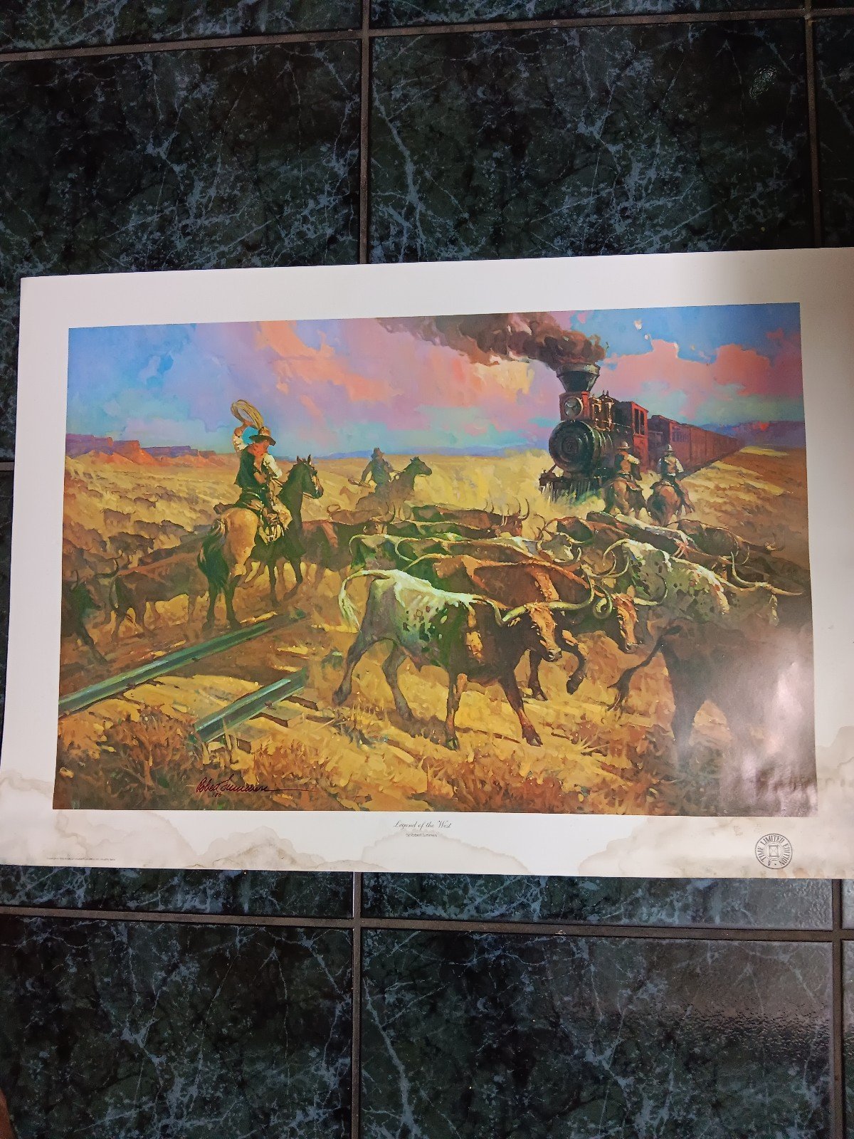 Legend of the West by Robert Summers Limited Edition, 1986