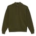 Girlfriend Collective Olive Green Fleece Pullover Hoodie size Large