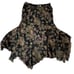 paisley peasant skirt