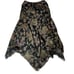 paisley peasant skirt