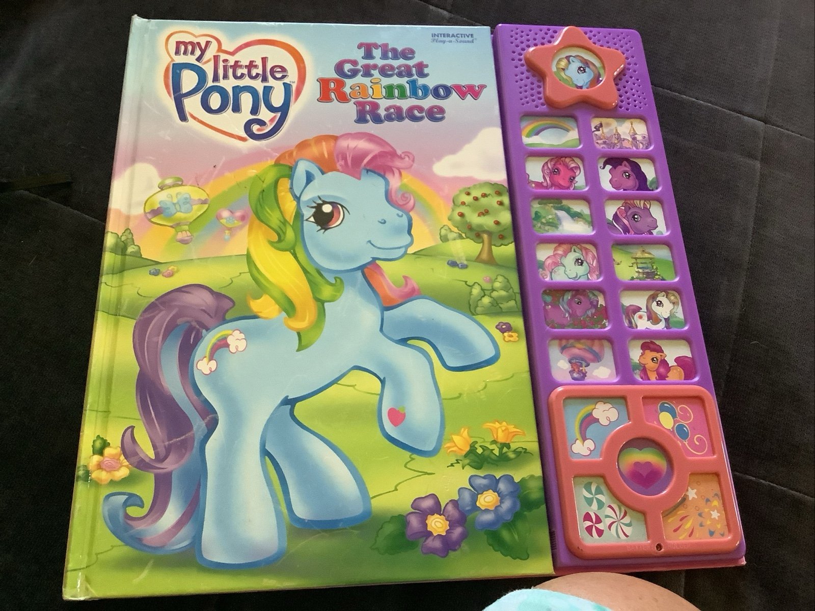 My Little Pony Sound Picture Book Large Haspro Vintage From 2000’s Works See Pho