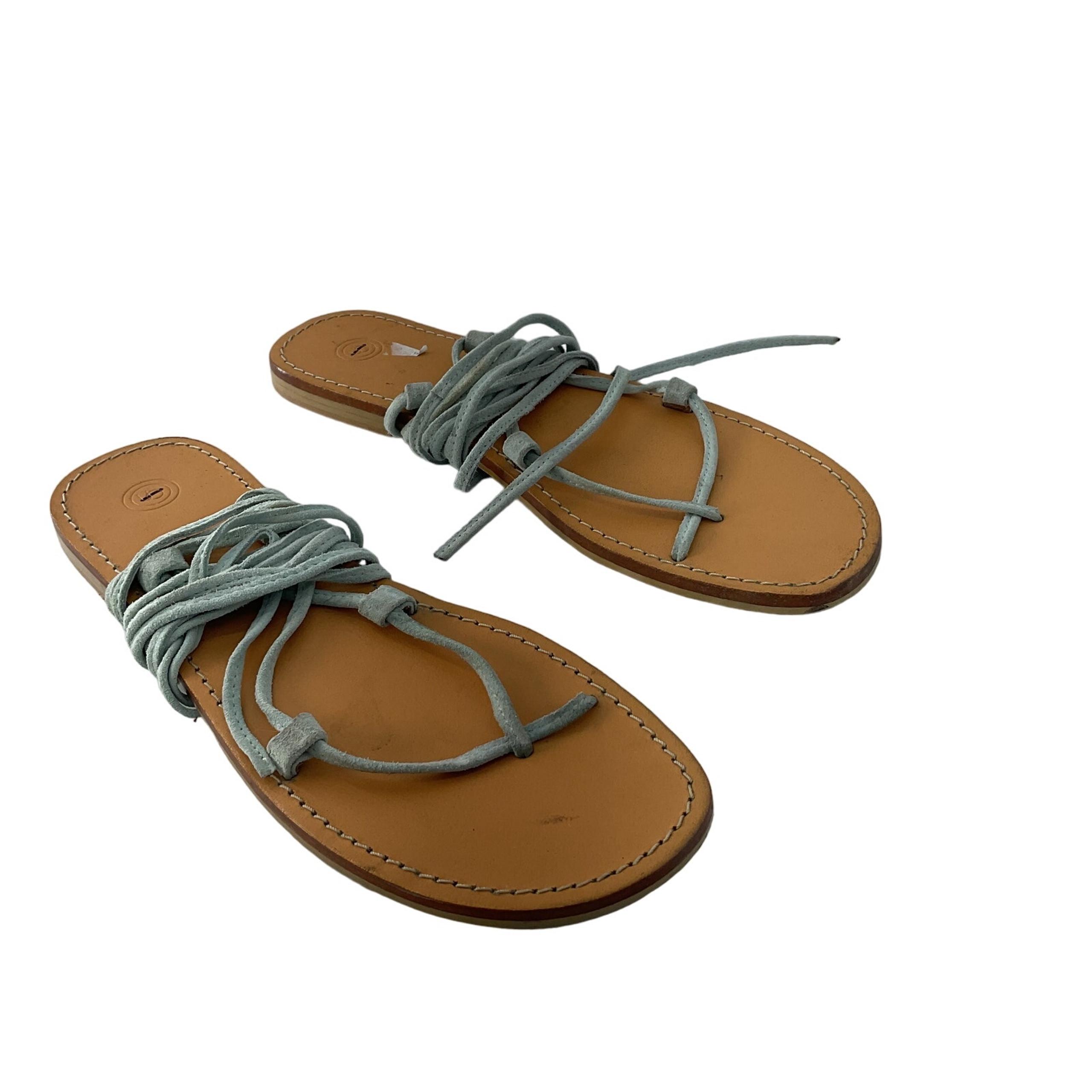 Women's Urban Outfitters Gray Strappy Sandals Size 10