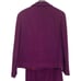 Vintage 50s Dereta Purple Blazer Pencil Skirt Set Large