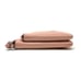 Coach Double Zip Wallet in Light Pink Leather C5610