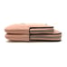 Coach Double Zip Wallet in Light Pink Leather C5610