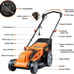 Electric Lawn Mower 16-Inch 12AMP