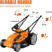 Electric Lawn Mower 16-Inch 12AMP