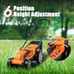 Electric Lawn Mower 16-Inch 12AMP