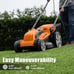Electric Lawn Mower 16-Inch 12AMP