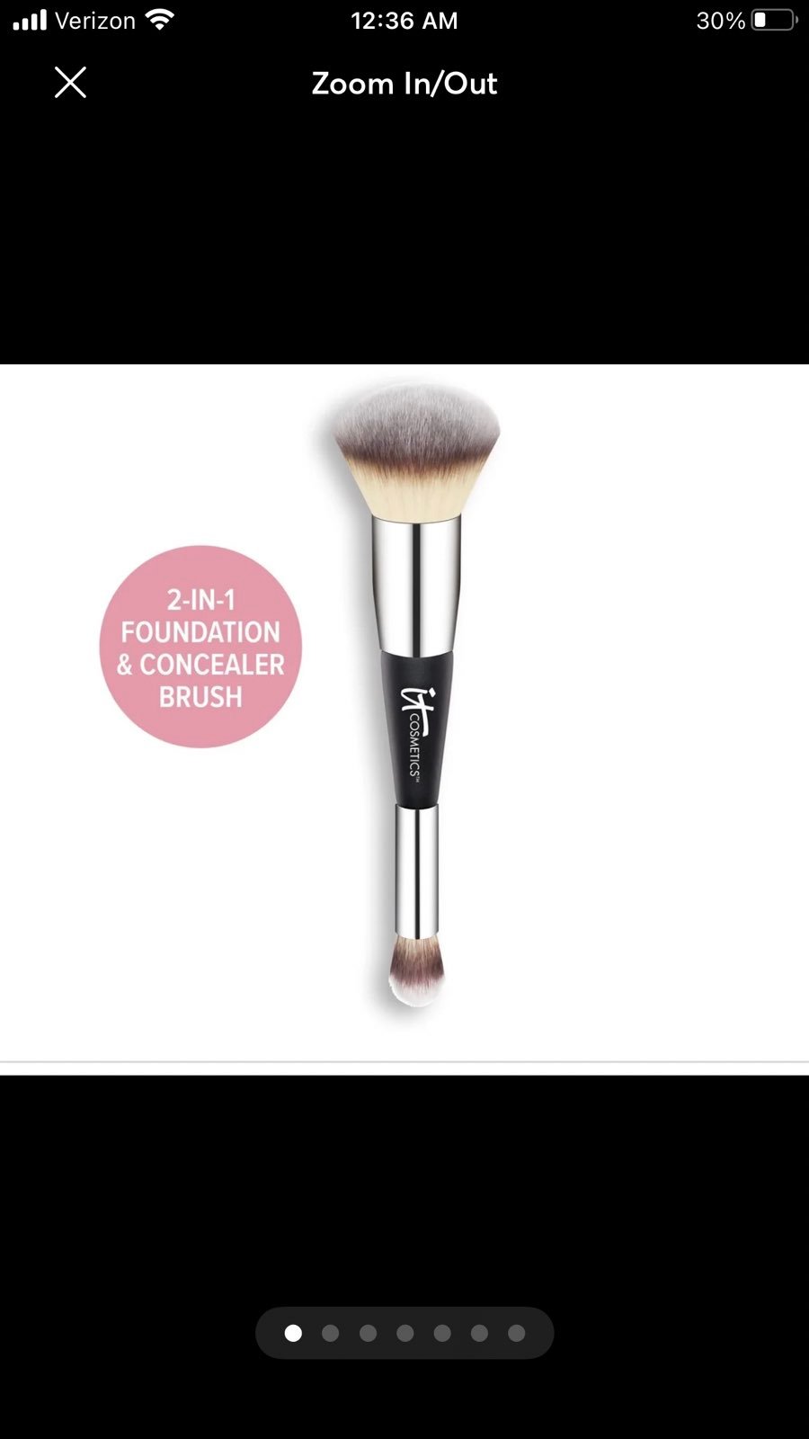 IT Cosmetics Heavenly Luxe Dual ended Makeup Brush