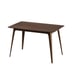 Solid Wood Dining Table with Walnut Legs