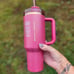 starbucksxstanley Berry Glitter Pink 40oz
