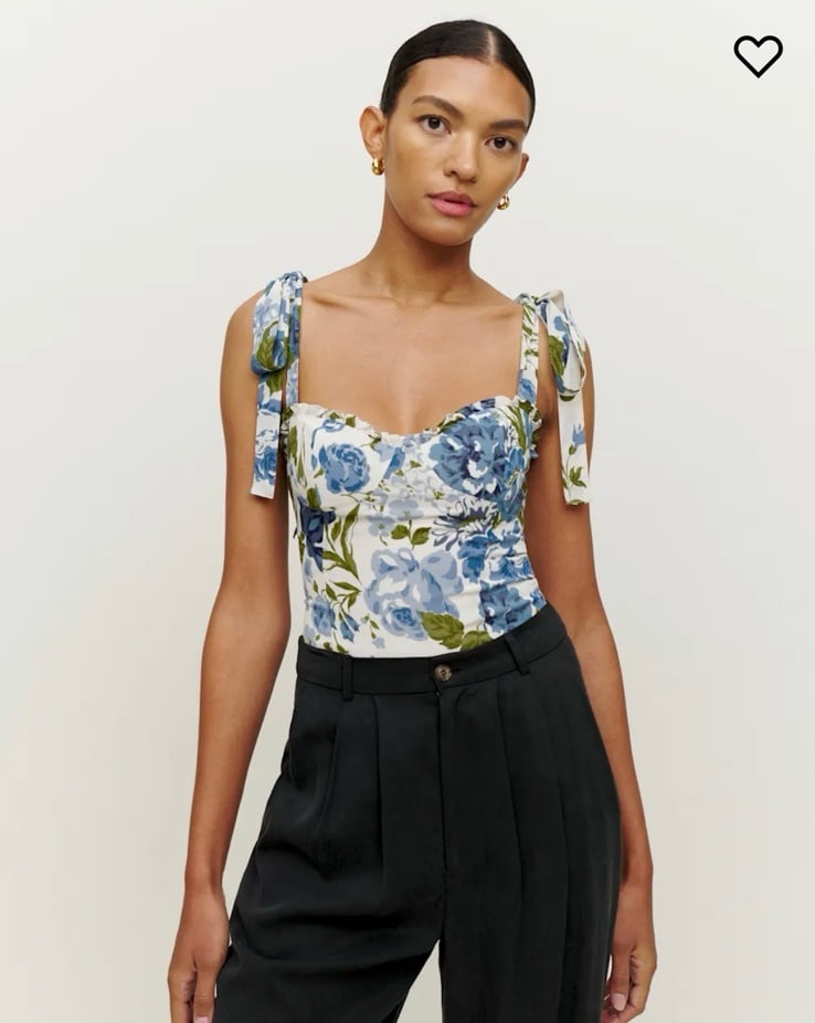 Reformation Blanca Top