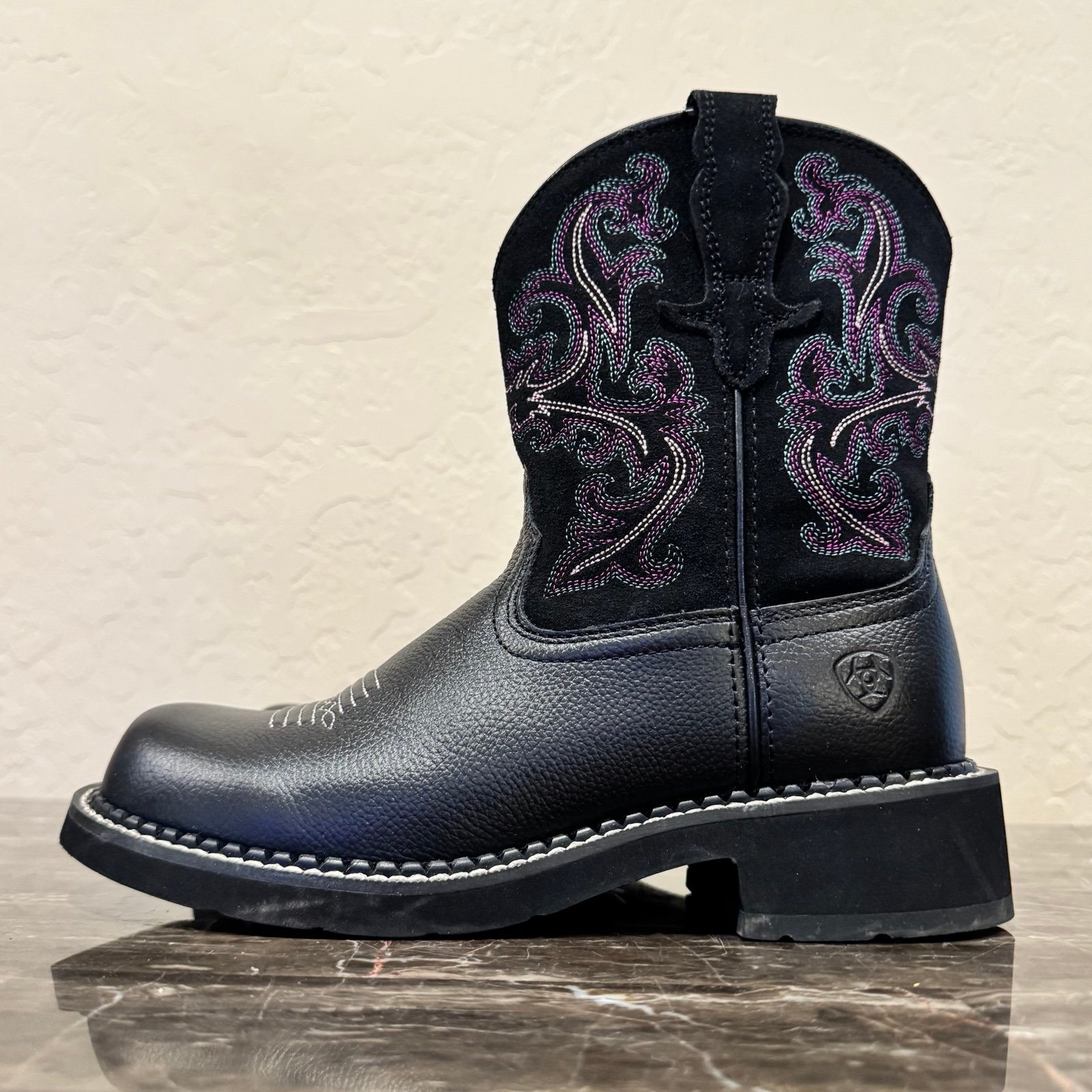Ariat Fatbaby Leather Cowboy Boots