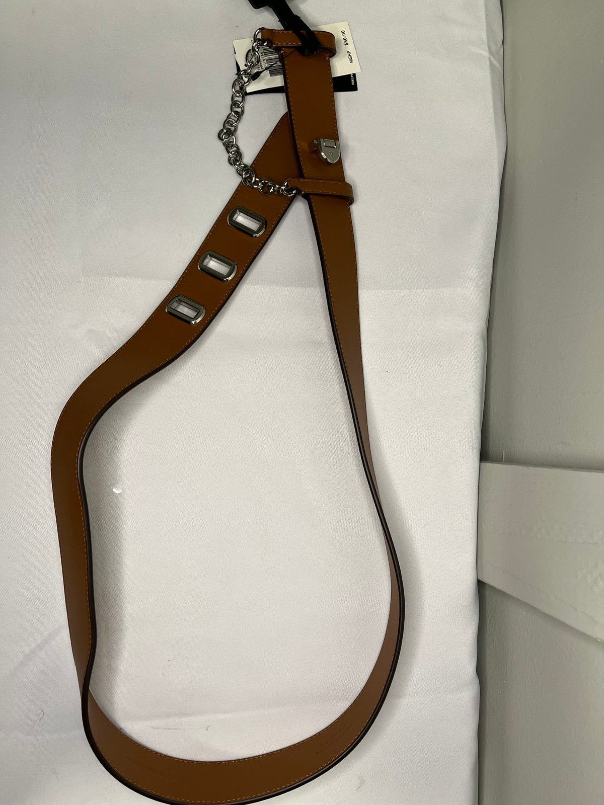 Lauren ralph Lauren Spring D1 Lauren Tan Belt Size XL 412818876002