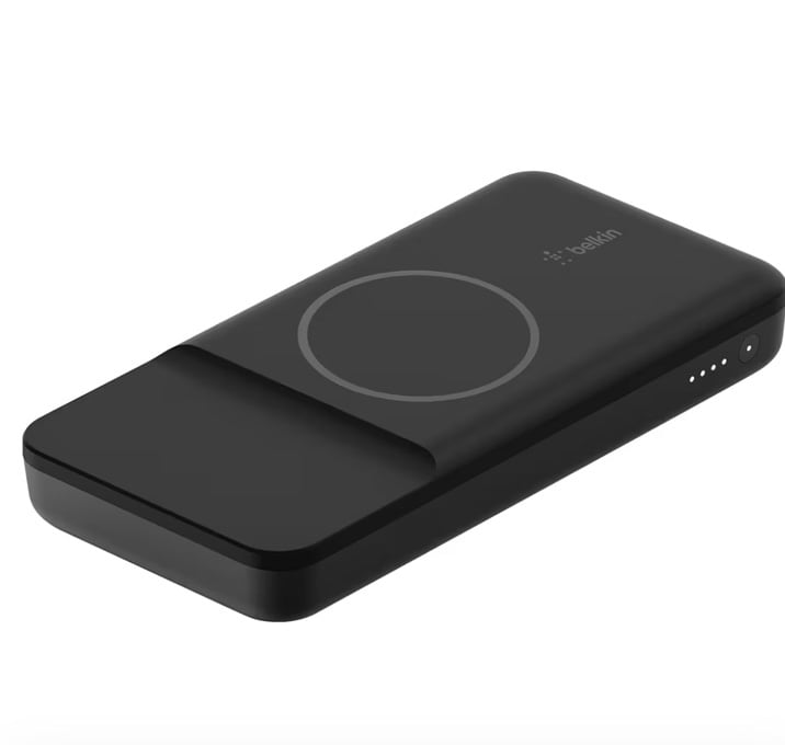 Belkin Portable Charger, Power Bank 10,000mAh - Magnetic USB-C 7.5W Fast Wireles