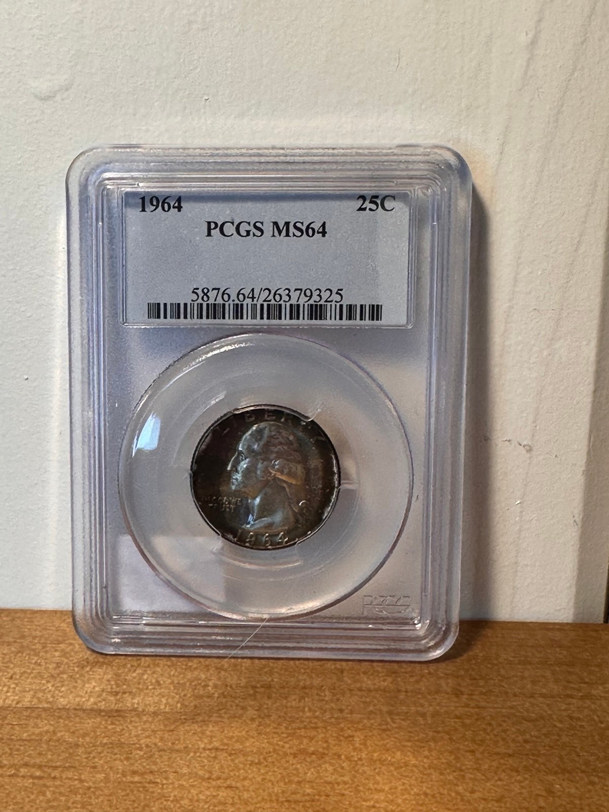 PCGS 1964 Quarter Graded