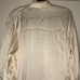 I.W. Harper Creamy White and Gold Silk Drinking Robe. Kentucky Bourbon Whisky