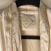 I.W. Harper Creamy White and Gold Silk Drinking Robe. Kentucky Bourbon Whisky