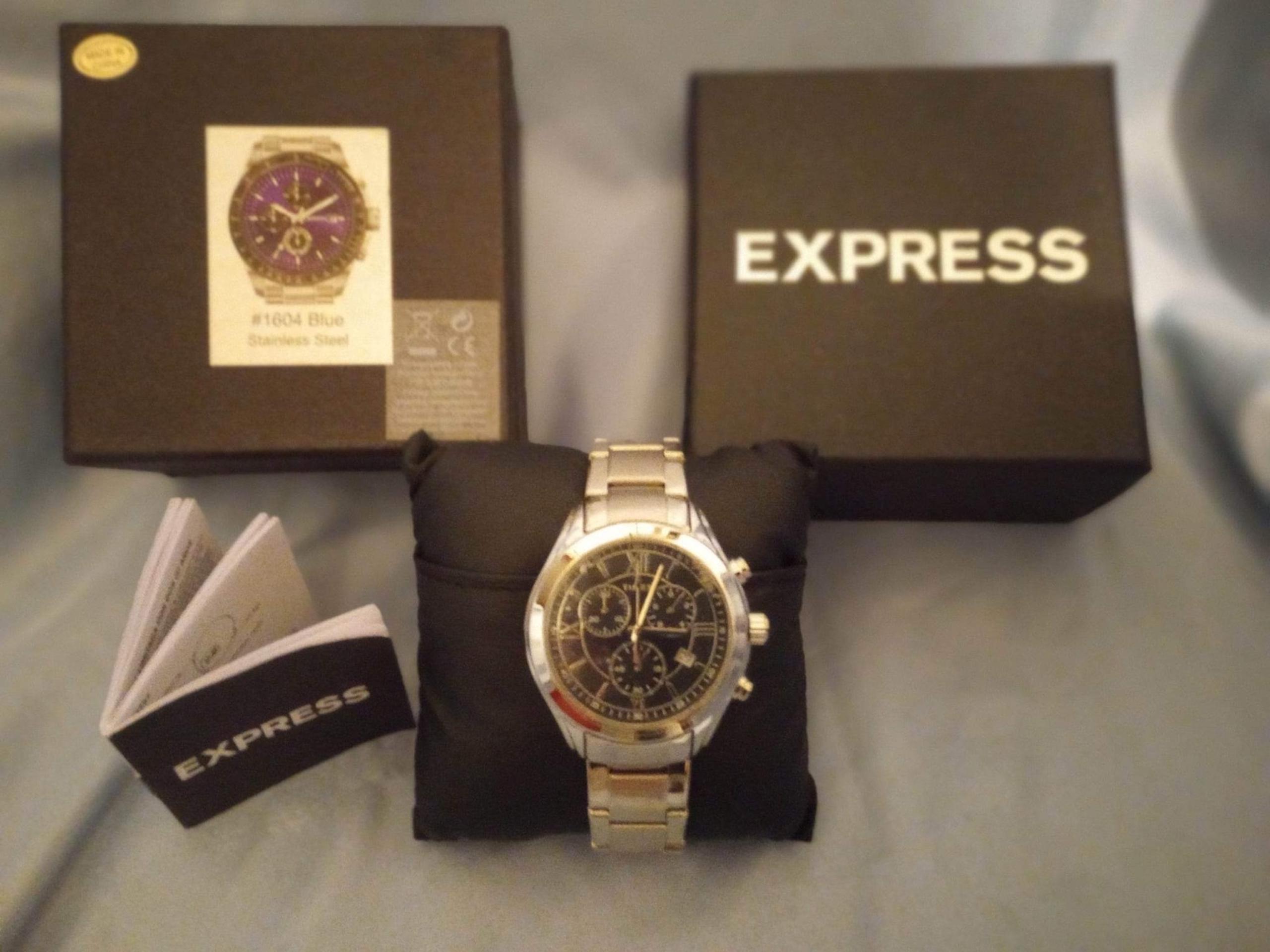 Express men’s chronographic watch