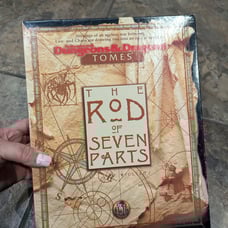 Advanced dungeons & dragons tombs The ROD of SEVEN PARTS
